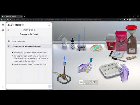 Pearson Interactive Labs | Smear Prep