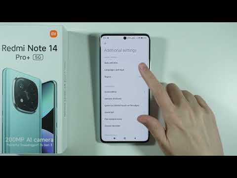 Redmi Note 14 Pro+ 5G: How to Open Keyboard Settings