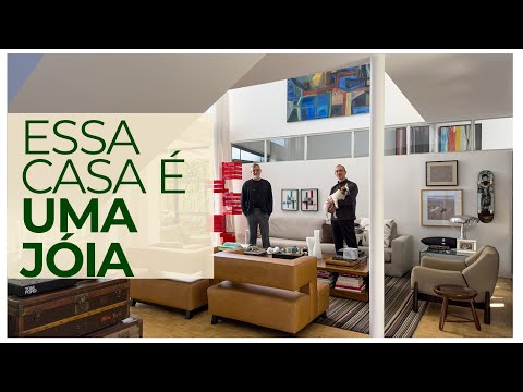 CASA MODERNISTA INCRÍVEL COM PROJETO DE ARQUITETURA INOVADOR, ABERTO, ILUMINADO E MICRO JARDIM FOFO