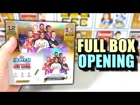 OPENING a FULL BOX of MATCH ATTAX 2025/26 Collection | Hero Pack | *EPIC* BOX BREAK