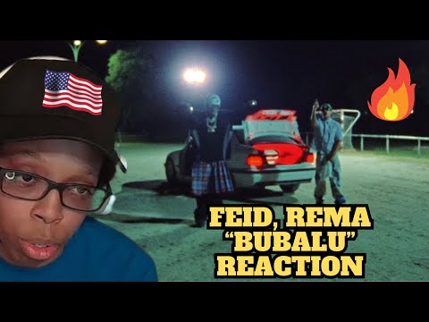 AMERICAN Reacts to "Bubalu" Feid, Rema