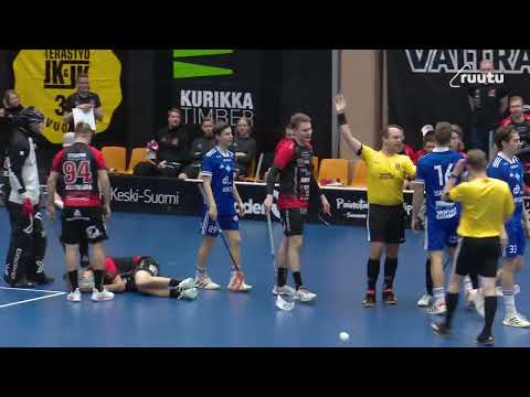 F-liigaM, Happee - Tiikerit 23.1.2022. Ottelun PR0-tilanne toisessa erässä.