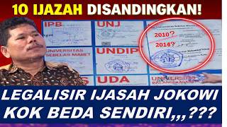 Download lagu G!LAAA,,!!!10 IJASAH PEMBANDING DARI 10 PT, SEMUANYA PAKAI TANGGAL. LEGALISIR IJASAH JOKOWI BODONG?? mp3 Download lagu G!LAAA,,!!!10 IJASAH PEMBANDING DARI 10 PT, SEMUANYA PAKAI TANGGAL. LEGALISIR IJASAH JOKOWI BODONG?? mp3