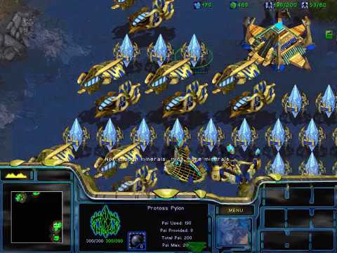 Protoss Mission 10: Eye of the Storm (final mission) - StarCraft Walkthrough / Speedrun