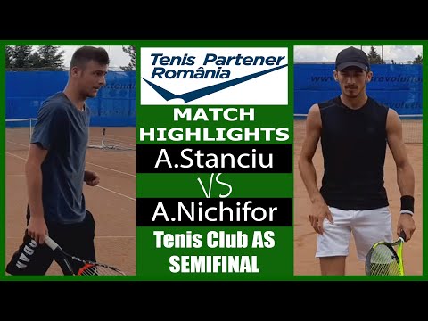 Semifinal Level 5 Tennis Partenner/Sportya.net | Angel Stanciu - Andrei Nichifor | Highlights FHD
