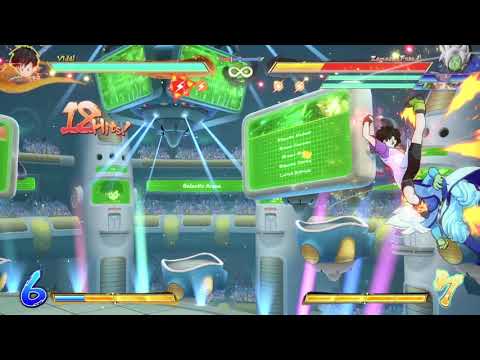 DBFZ S3 Videl more loops more BnBs everything 83 hits solo TOD