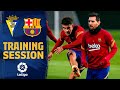 MESSI & COUTINHO HAVE FUN IN TRAINING ??