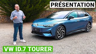 Volkswagen ID.7 Tourer : le constructeur dévoile son break électrique grande autonomie !