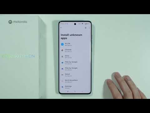 Motorola Edge 60 Fusion: How to Install Apps from Unknown Sources (Install Unknown Apps)