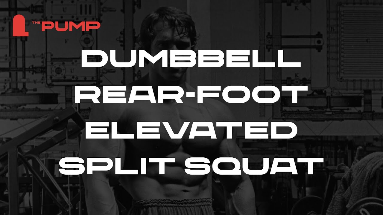 Dumbell Rear-Foot Elevated Split Squat - YouTube