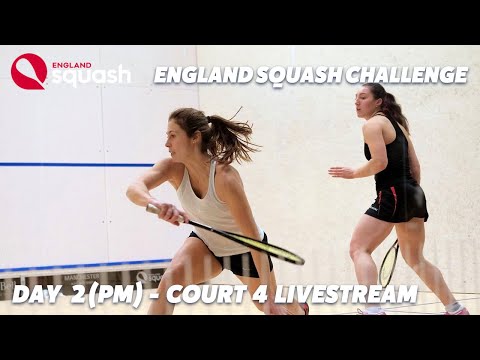 AJ Bell England Squash Challenge - Court 4 - Day 2 - Afternoon