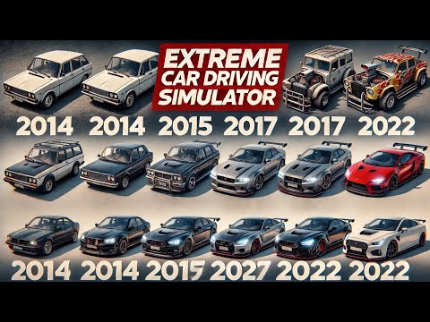 The Evolution of Extreme Car Driving Simulator – 2014 To 2022 - Android Gameplay