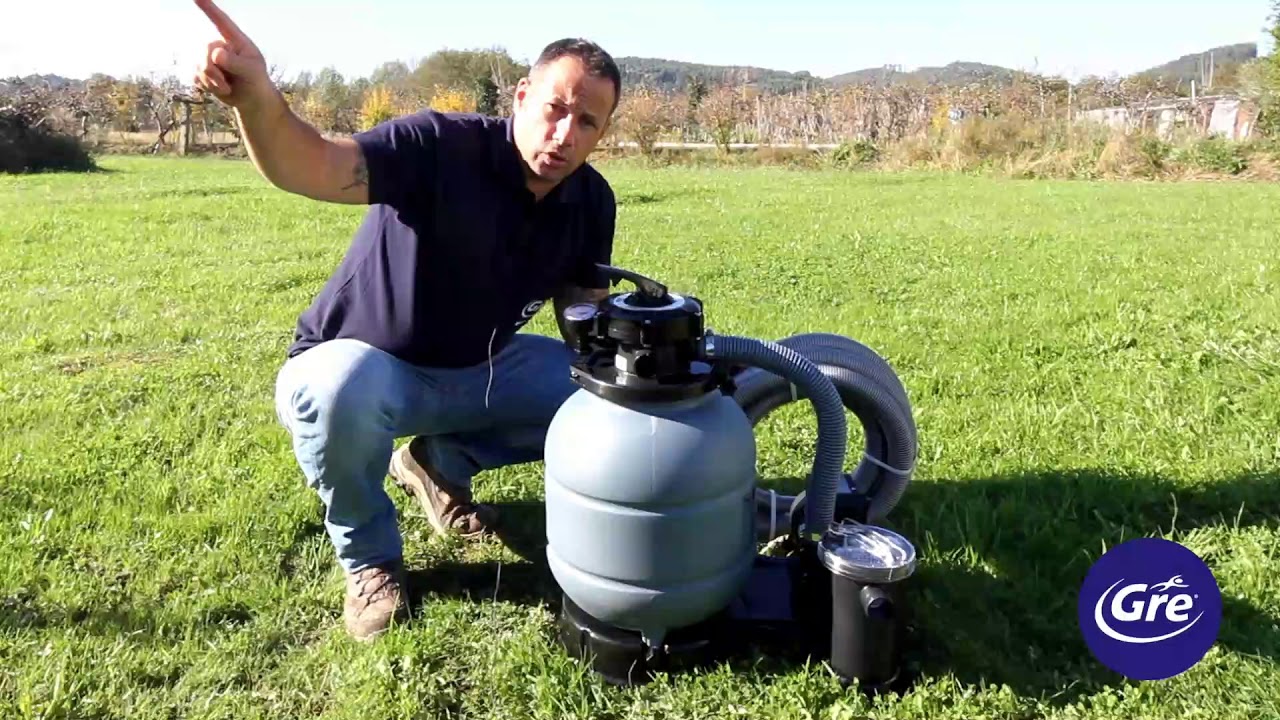 Cómo instalar una depuradora de arena