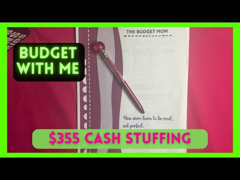 MARCH BUDGET WITH ME | $355 CASH STUFFING | NEW WALLET |  TOYASTENACIOUSLIFE