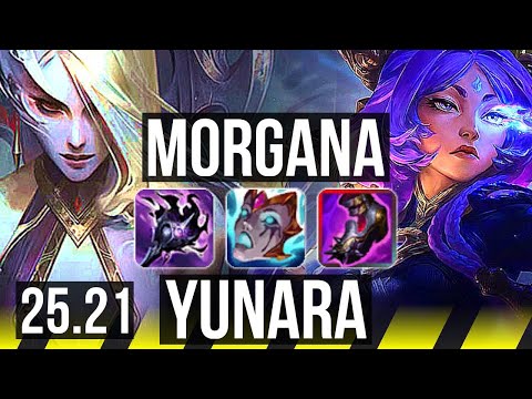 MORGANA & Bard vs YUNARA & Leona (ADC) | EUW Master | 25.21