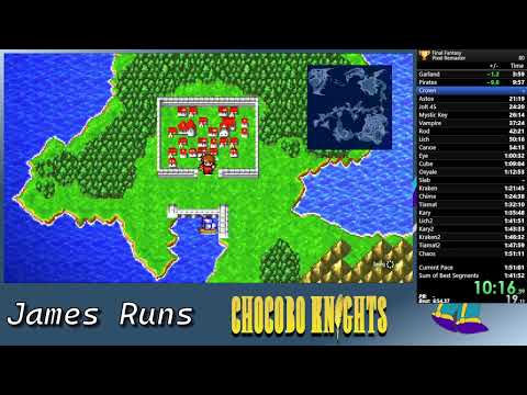 Final Fantasy 1 Pixel Remaster Any% Speedrun | 1:53:20