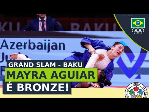 GRAND SLAM DE BAKU 2023 - Mayra Aguiar (78kg) vence Alina Boehm e conquista o bronze