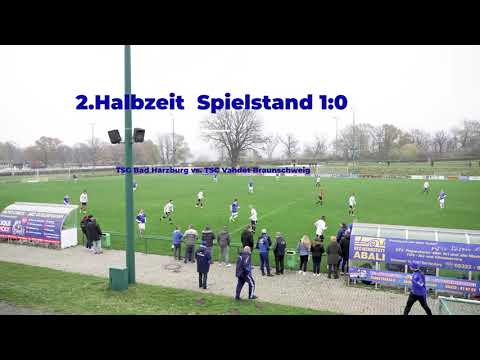 TSG Bad Harzburg vs TSC Vahdet Braunzweig 2 Halbzeit