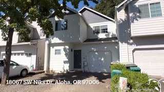 For Rent: 18067 SW Niks Dr, Aloha, OR 97006