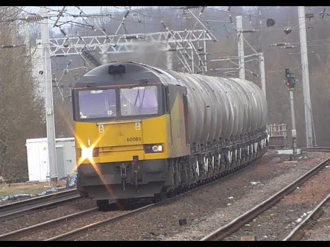 Five Minutes of Freight at Coatbridge Central | (18/02/17)
