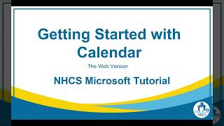 Getting Started with Outlook Calendar
