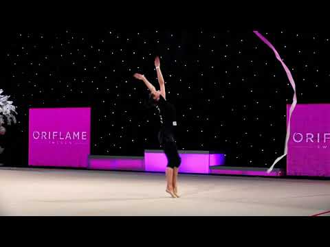 Katsiaryna Halkina – Ribbon – 2020 Miss Valentine Grand Prix (Training Highlight)