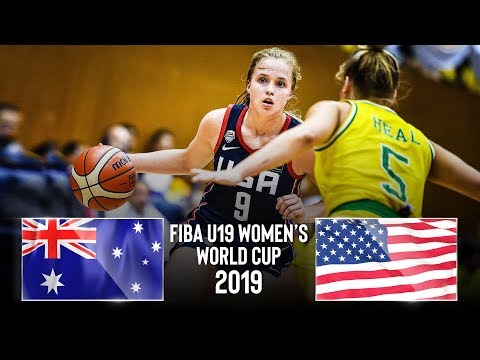 Australia U19 🇦🇺 v USA U19 🇺🇸 - Classic Full Game | FIBA U19 Women's World Cup 2019