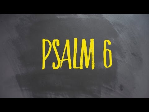 PLASTER MIODU. Psalm 6: Zapalczywość Boga