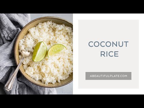 COCONUT RICE | How to Make Coconut Rice
