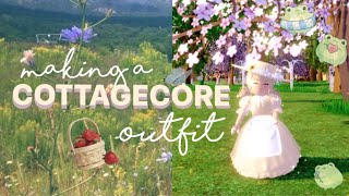 Making a COTTAGECORE OUTFIT!! (Royale High)