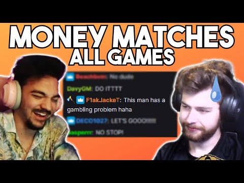 SUPER INTENSE Money Matches vs. Rexsi (Every Game) - Smite
