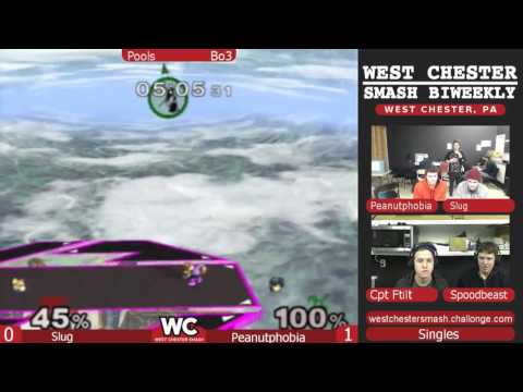 WCS 1-16-2016 Singles Pools: Slug (Fox) vs Peanutphobia (Yoshi Marth)