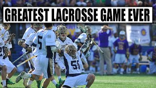 The Greatest Lacrosse Game Ever Played | Lacrosse Classics Ep. 1 | Lacrosse Documentary