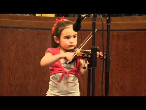 2012 Sale Lake Fiddle Contest small fry 2nd place - 4years old