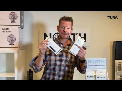Ficklampa North 950 Lumen Zoom Svart Aviation 10W Cree-LED