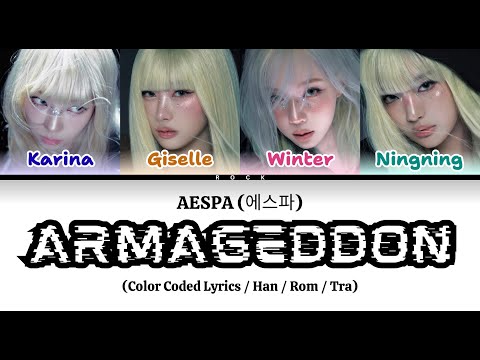AESPA (에스파) Armageddon Lyrics (Color Coded Lyrics)