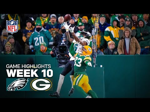 Philadelphia Eagles vs Green Bay Packers Game Highlights | 2025 NFL Season Week 10
