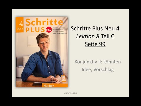 A2.2 - SUBJUNCTIVE II - IDEA, SUGGESTION: We COULD go out to eat. Steps Plus New 4, Lesson 8, Part C