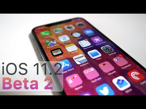 iOS 11.2 Beta 2 - What's New? (new wallpaper)