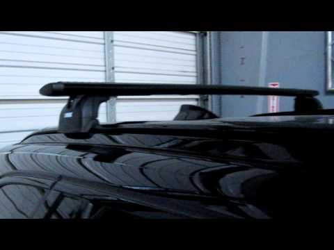BMW X5 M Series with Thule Rapid Podium AeroBlade Roof Rack by Rack Outfitters