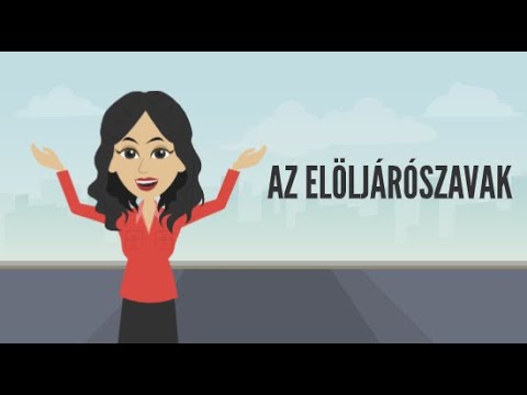 Angol elöljárószavak