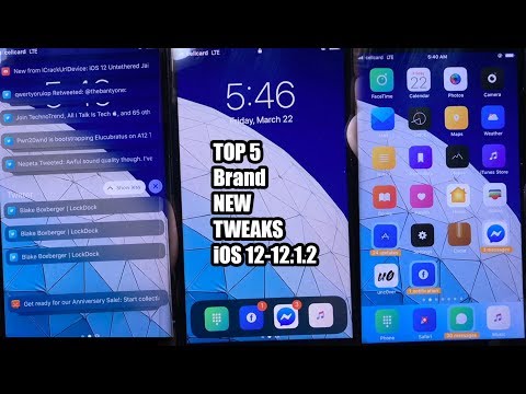 BEST Brand New Cydia Tweaks For iOS 12-12.1.2 (Jailbreak Tweaks)