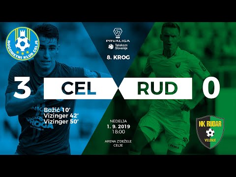 8.krog: Celje - Rudar 3:0 ; Prva liga Telekom Slovenije 2019/2020