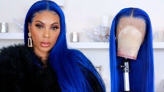 LET&#39; S MAKE A WIG | ELECTRIC BLUE