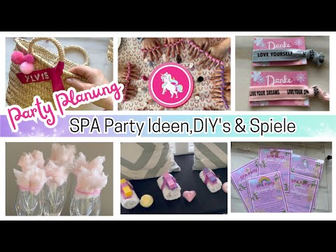 Spa party ideas, games, free decoration templates, party favors, tips & tricks - children's birthday