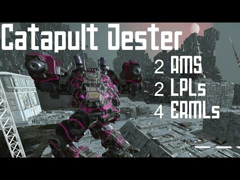 Catapult Jester Build Review - Laster Vomit + AMS - Mechwarrior Online