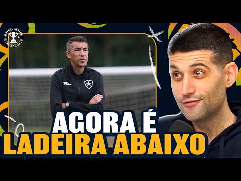 CRISE no FOGÃO! BRUNO LAGE ainda não VENCEU  (Santos 2 x 2 Botafogo)