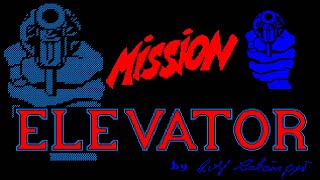 [Amstrad CPC] Mission Elevator - Longplay