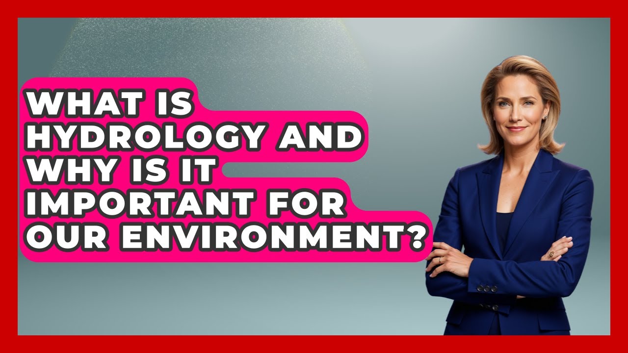 What Is Hydrology and Why Is It Important for Our Environment? | Water Science For Everyone News