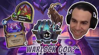 The GOAT Dominates Dual Class with WARLOCK??? - Hearthstone Arena